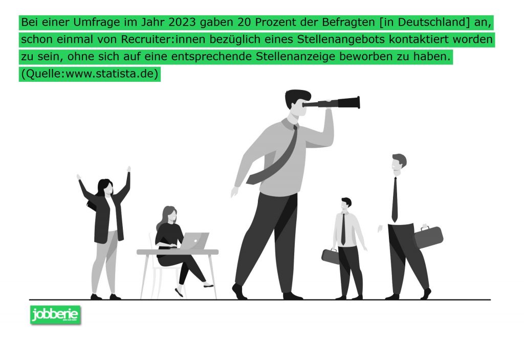 Active Sourcing Headhunting Statistik
