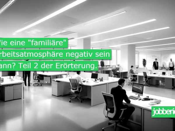 Arbeitsatmosphäre