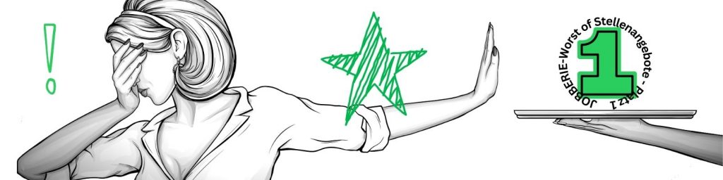 Worst of Stellenanzeigen - November 2025 - Platz 1