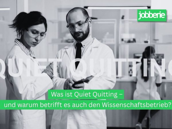 Quiet Quitting Wissenschaft Studie Jobberie