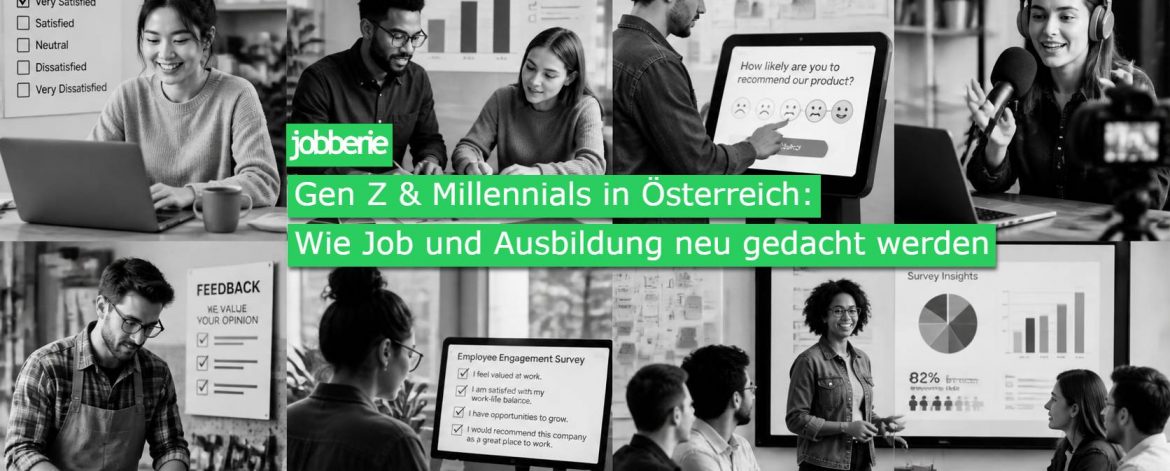 Gen Z & Millennials in Österreich: Wie Job und Ausbildung neu gedacht werden