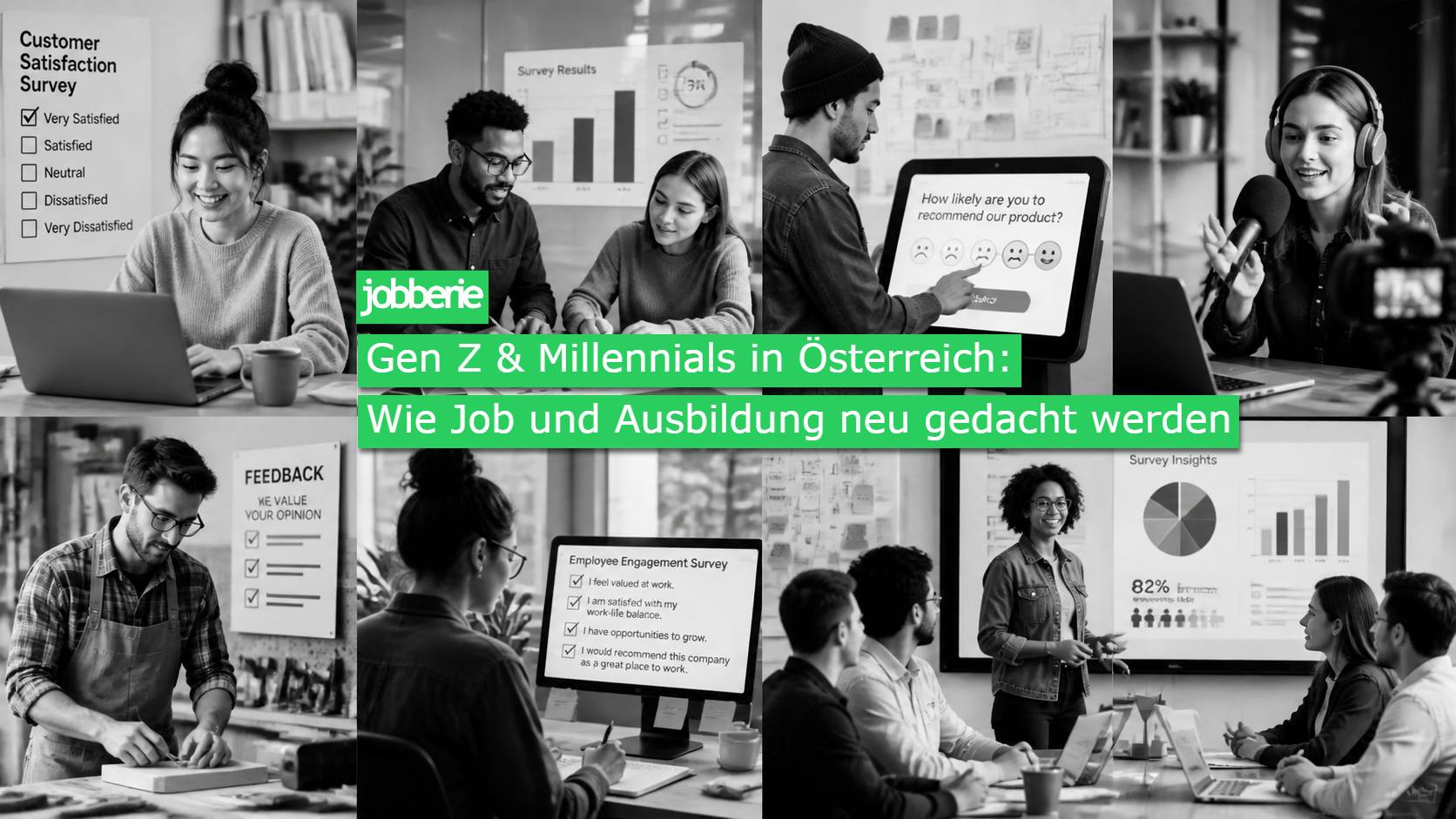 Gen Z & Millennials in Österreich: Wie Job und Ausbildung neu gedacht werden