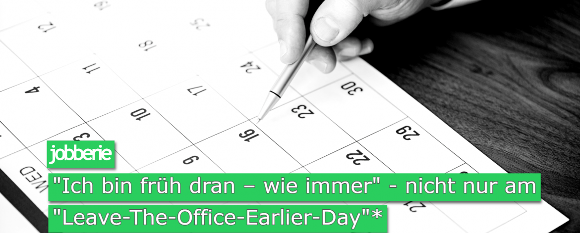 2 Juni - "Leave-The-Office-Earlier-Day"
