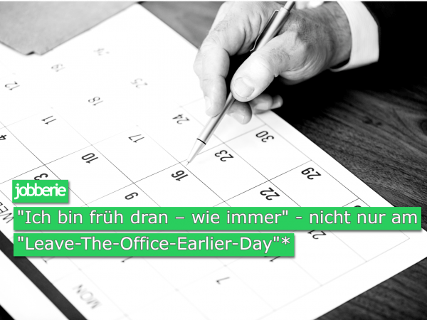 2 Juni - "Leave-The-Office-Earlier-Day"